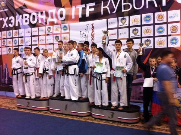 Тхэквондисты из Бурятии завоевали 4 медали на Кубке России