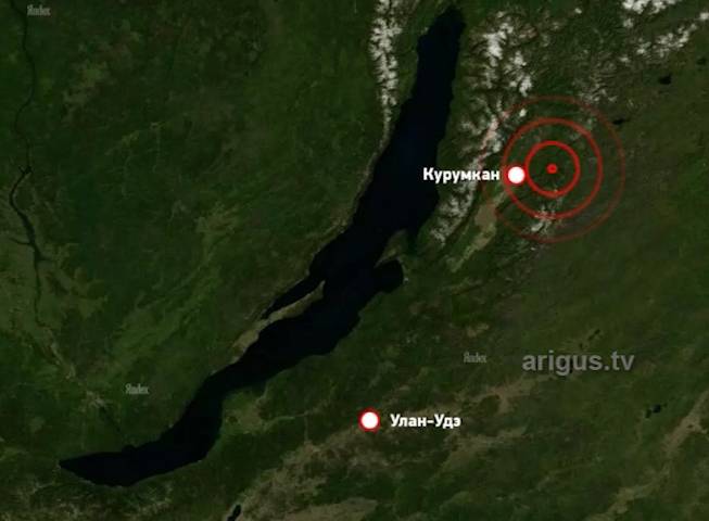 В Курумканском районе Бурятии произошло землетрясение