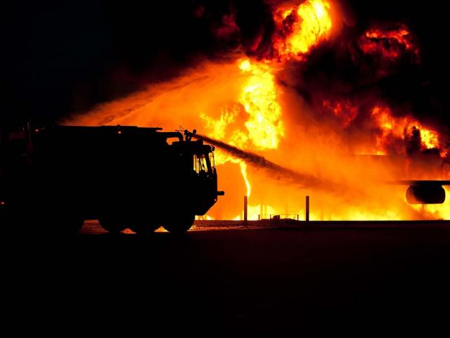 На федеральной трассе в Бурятии сгорел грузовик