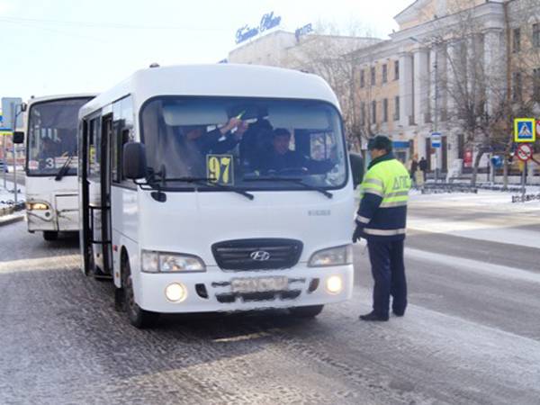 В Улан-Удэ оштрафовали более 300 водителей маршруток