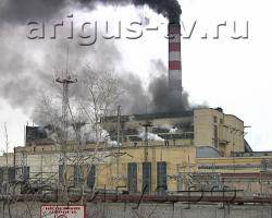 Очередные проблемы. Сегодня с Улан-Удэнской ТЭЦ-1 шел густой черный дым