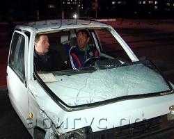 В Улан-Удэ при столкновении иномарки с «Окой» пострадал водитель-инвалид