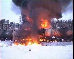 Столкновения поезда и бензовоза в Иркутской области стало предметом уголовного расследования