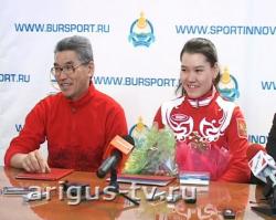Юная бурятская лыжница Алиса Жамбалова  вернулась с I зимних юношеских Олимпийских игр