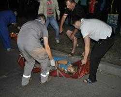В Улан-Удэ автомобиль сбил ребенка на пешеходном переходе