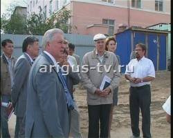 Президент Бурятии посетил строящиеся объекты в Улан-Удэ