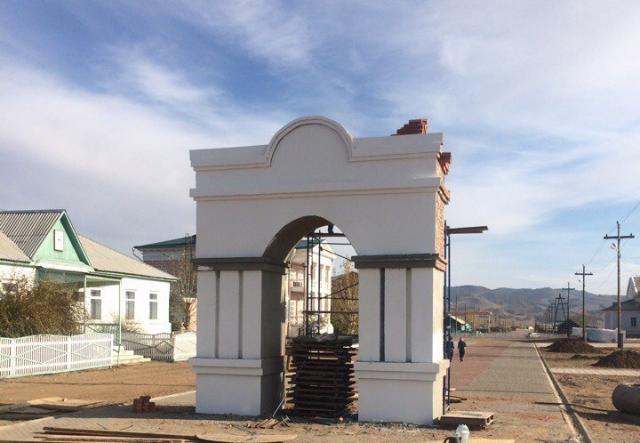 В Бурятии возвели арку памяти в честь знаменитого Селенгинского пехотного полка