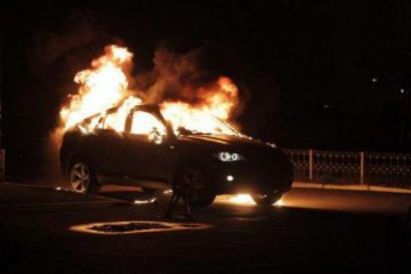 В Заиграевском районе Бурятии водитель сгорел заживо в своем автомобиле