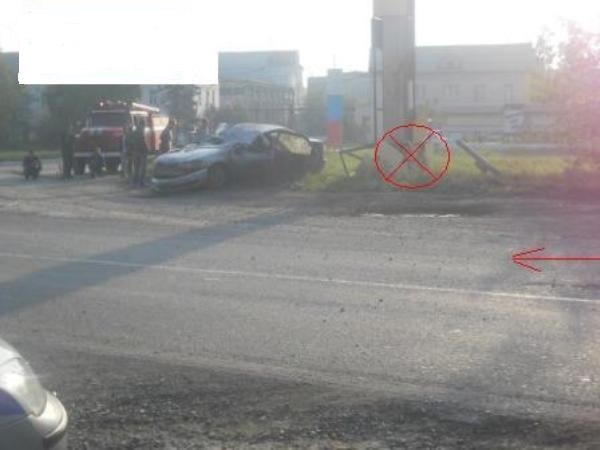 В Кабанском районе Бурятии водитель погиб, врезавшись в стелу