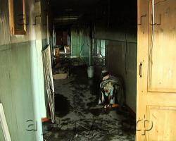 Ночная тревога. В Улан-Удэ 120 человек покинули общежитие во время пожара