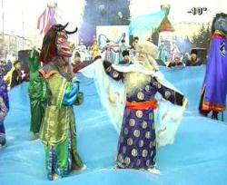 В Бурятии прошли праздничные торжества, посвященные Сагаалгану и Масленице