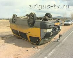 Сразу две аварии с участием микроавтобусов «Истана» произошли сегодня в Улан-Удэ