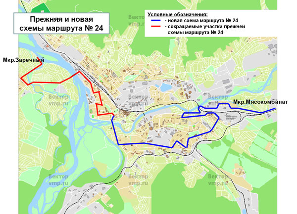 В Улан-Удэ с 26 мая изменятся схемы маршрутов №24 и №42