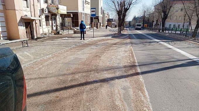 В Улан-Удэ КГХ получил представление прокуратуры за ледяные накаты на дорогах