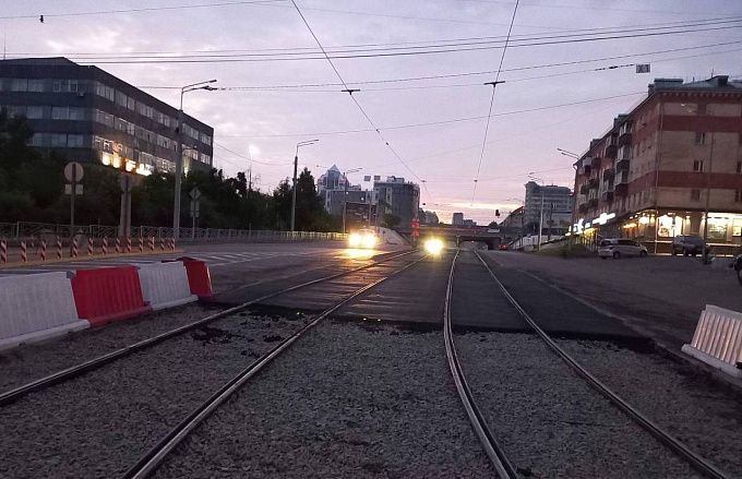 В центре Улан-Удэ перекрыли проезд для транспорта