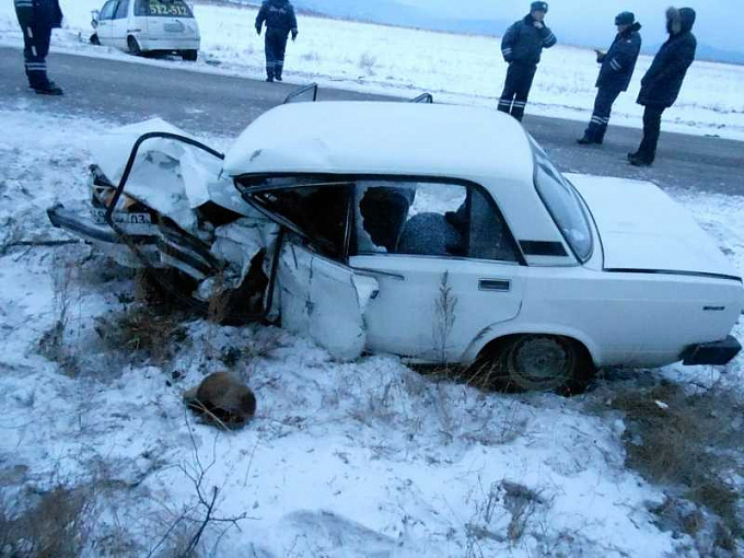 В Бурятии в ДТП погиб 83-летний водитель и его пассажир