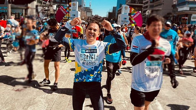 Улан-удэнец пробежал марафон в Токио